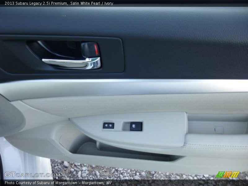 Satin White Pearl / Ivory 2013 Subaru Legacy 2.5i Premium