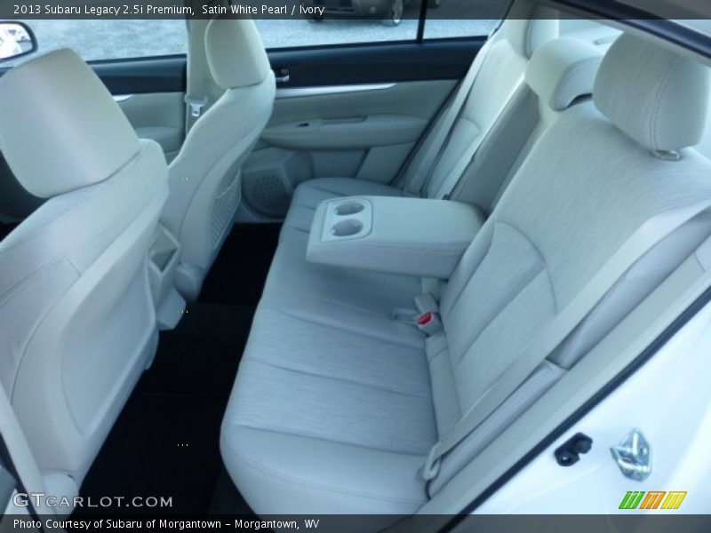 Satin White Pearl / Ivory 2013 Subaru Legacy 2.5i Premium