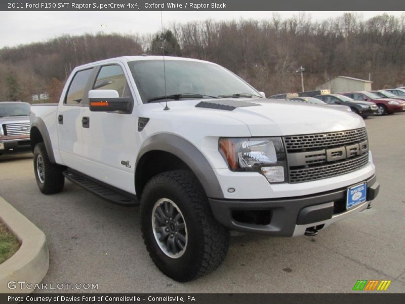 Front 3/4 View of 2011 F150 SVT Raptor SuperCrew 4x4