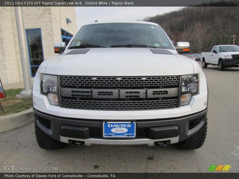 Oxford White / Raptor Black 2011 Ford F150 SVT Raptor SuperCrew 4x4