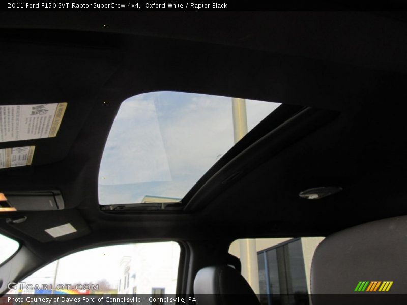 Oxford White / Raptor Black 2011 Ford F150 SVT Raptor SuperCrew 4x4