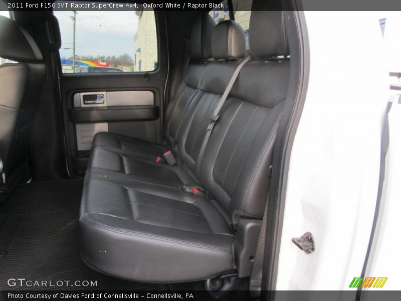 Rear Seat of 2011 F150 SVT Raptor SuperCrew 4x4