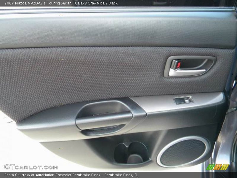 Galaxy Gray Mica / Black 2007 Mazda MAZDA3 s Touring Sedan