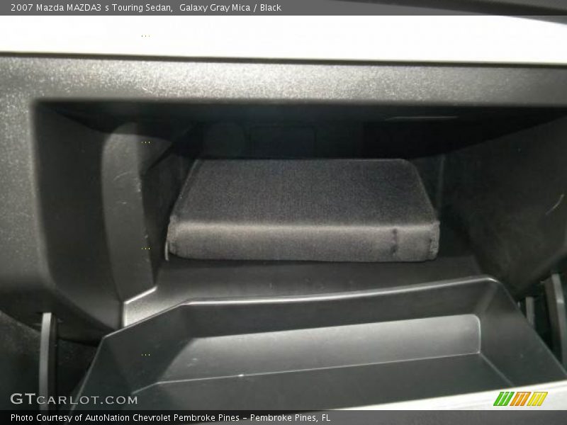 Galaxy Gray Mica / Black 2007 Mazda MAZDA3 s Touring Sedan