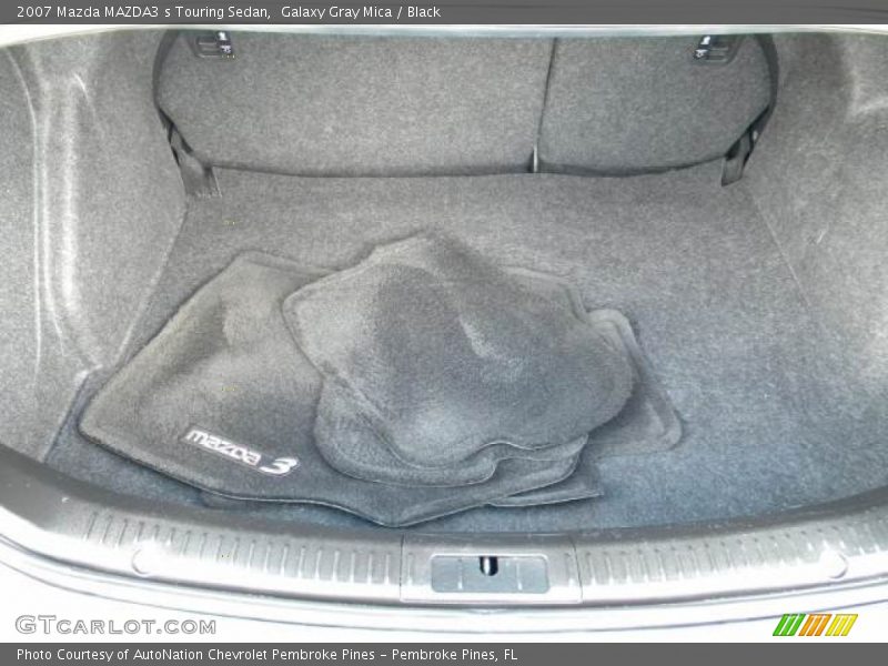 Galaxy Gray Mica / Black 2007 Mazda MAZDA3 s Touring Sedan