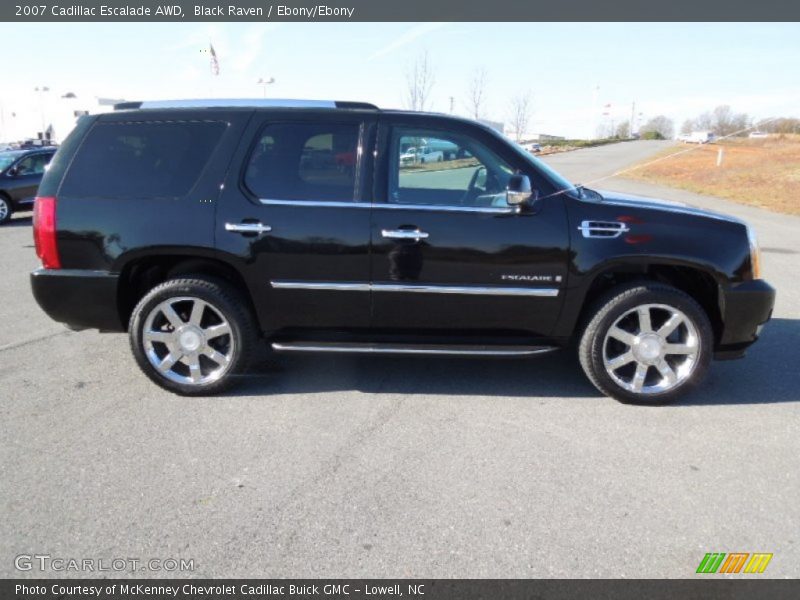 Black Raven / Ebony/Ebony 2007 Cadillac Escalade AWD