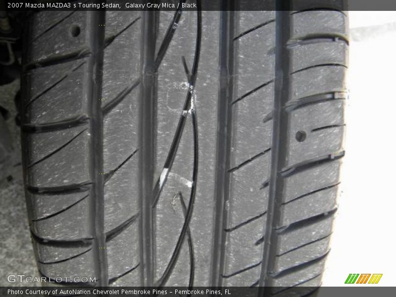 Galaxy Gray Mica / Black 2007 Mazda MAZDA3 s Touring Sedan