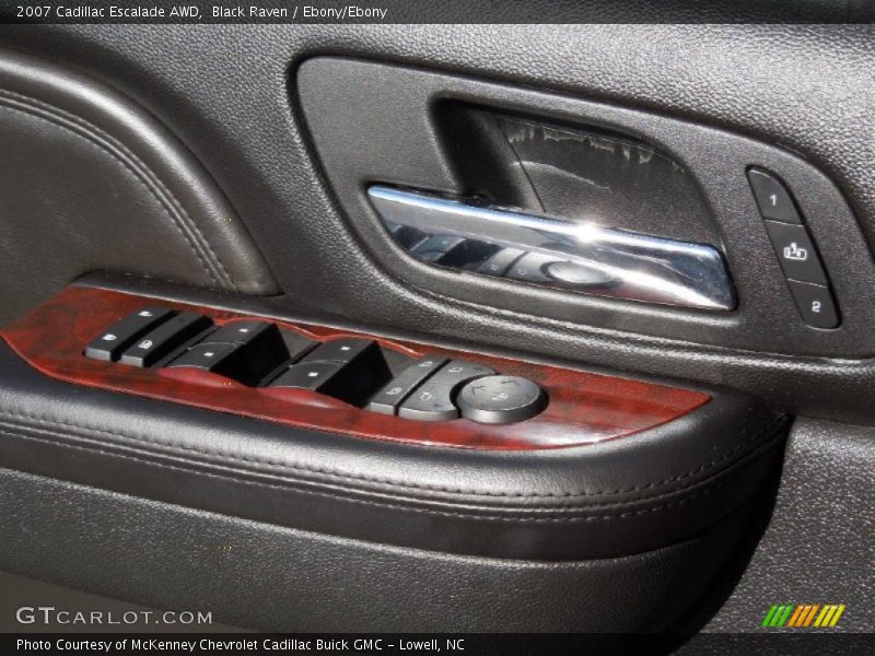 Black Raven / Ebony/Ebony 2007 Cadillac Escalade AWD