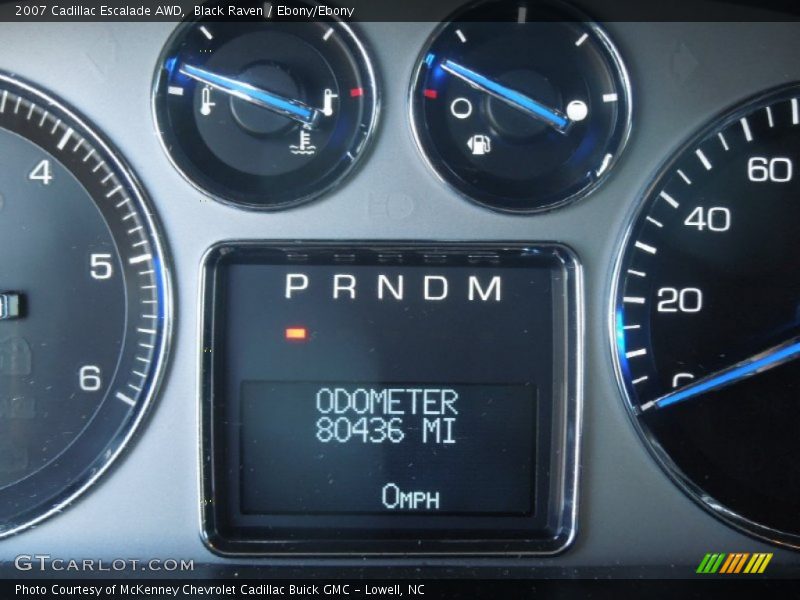 Black Raven / Ebony/Ebony 2007 Cadillac Escalade AWD