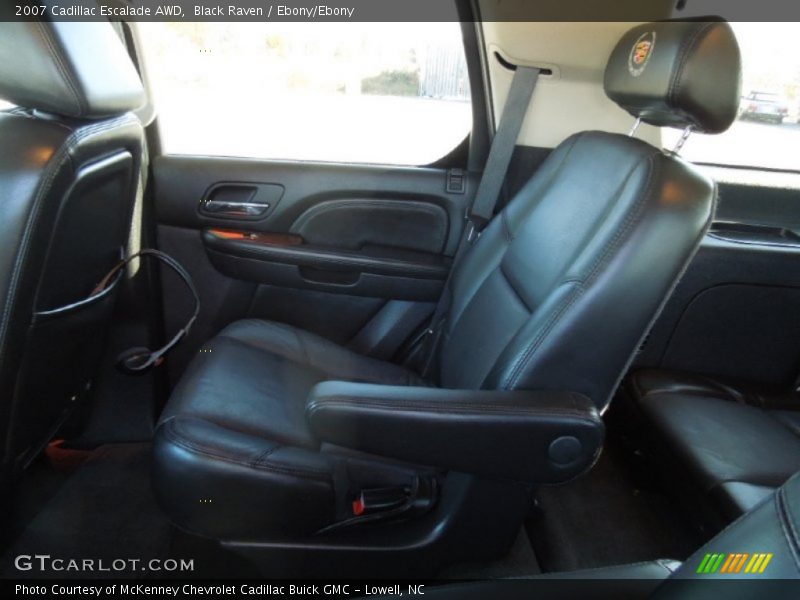 Black Raven / Ebony/Ebony 2007 Cadillac Escalade AWD