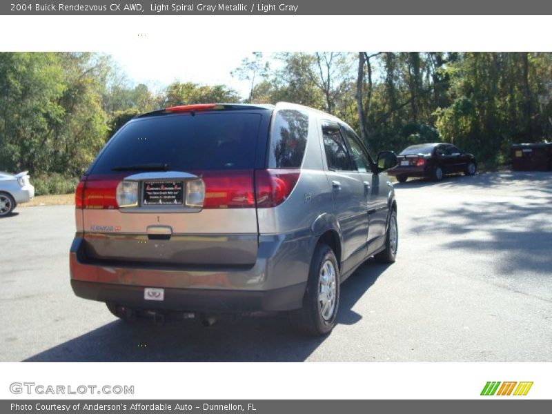 Light Spiral Gray Metallic / Light Gray 2004 Buick Rendezvous CX AWD