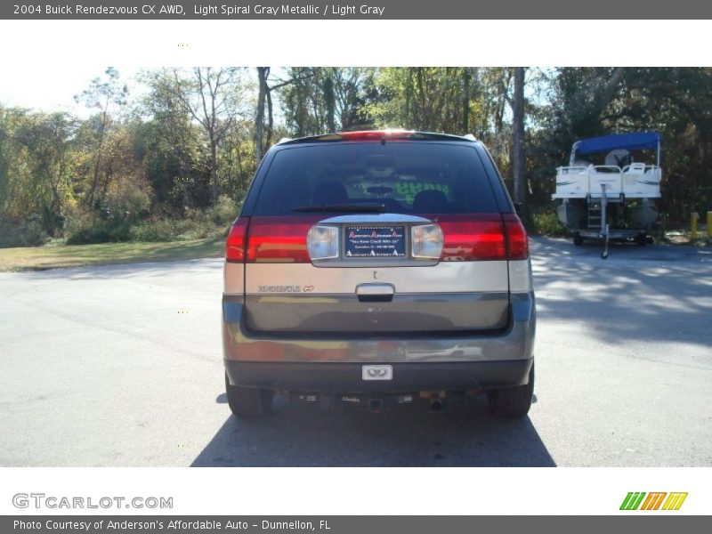 Light Spiral Gray Metallic / Light Gray 2004 Buick Rendezvous CX AWD