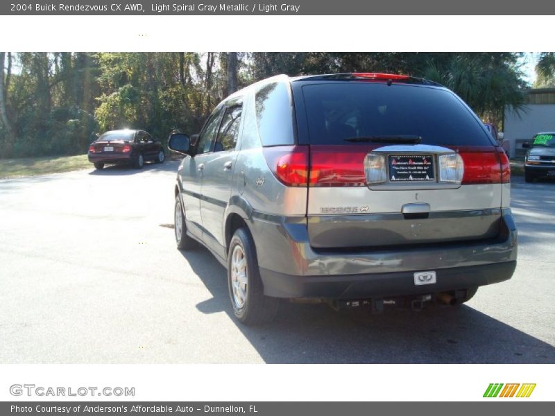 Light Spiral Gray Metallic / Light Gray 2004 Buick Rendezvous CX AWD