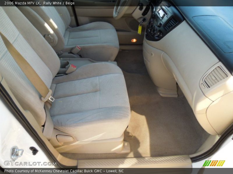 Rally White / Beige 2006 Mazda MPV LX