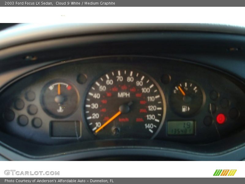 Cloud 9 White / Medium Graphite 2003 Ford Focus LX Sedan