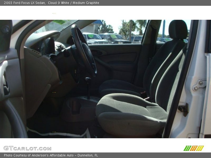 Cloud 9 White / Medium Graphite 2003 Ford Focus LX Sedan