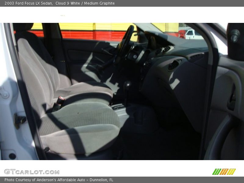 Cloud 9 White / Medium Graphite 2003 Ford Focus LX Sedan