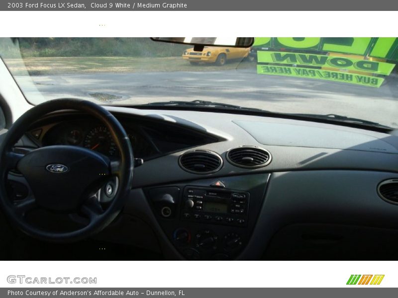 Cloud 9 White / Medium Graphite 2003 Ford Focus LX Sedan