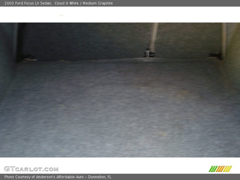 Cloud 9 White / Medium Graphite 2003 Ford Focus LX Sedan