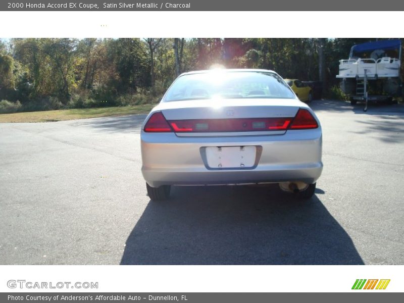 Satin Silver Metallic / Charcoal 2000 Honda Accord EX Coupe