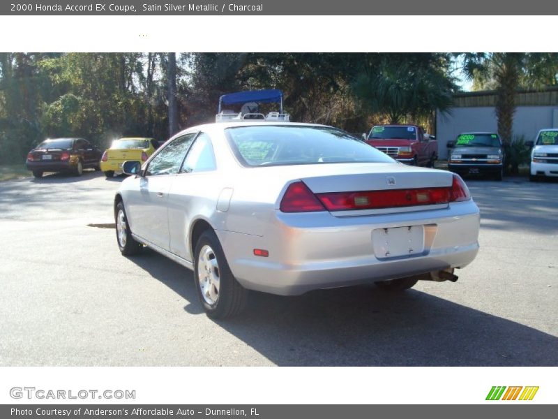 Satin Silver Metallic / Charcoal 2000 Honda Accord EX Coupe