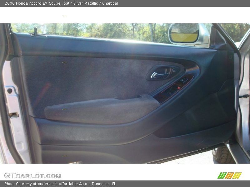 Satin Silver Metallic / Charcoal 2000 Honda Accord EX Coupe