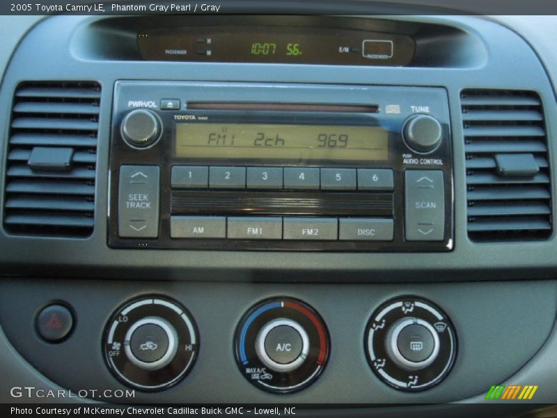 Phantom Gray Pearl / Gray 2005 Toyota Camry LE