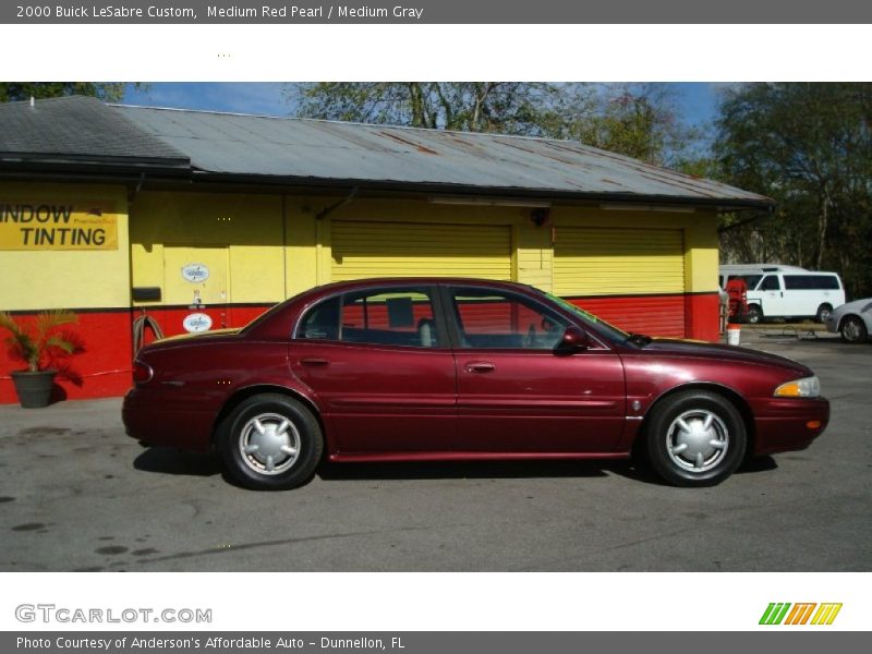 Medium Red Pearl / Medium Gray 2000 Buick LeSabre Custom