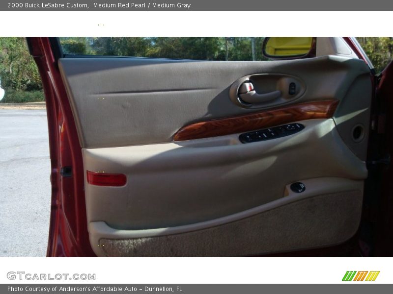 Medium Red Pearl / Medium Gray 2000 Buick LeSabre Custom