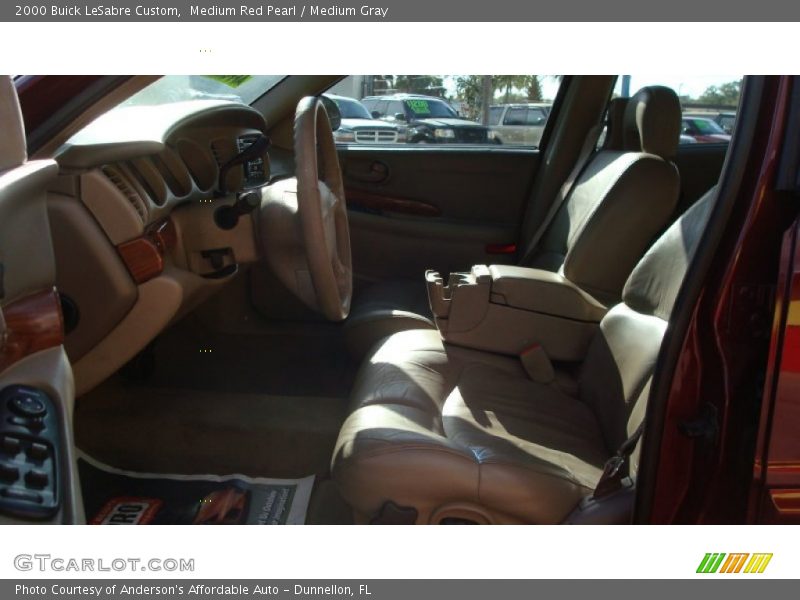Medium Red Pearl / Medium Gray 2000 Buick LeSabre Custom