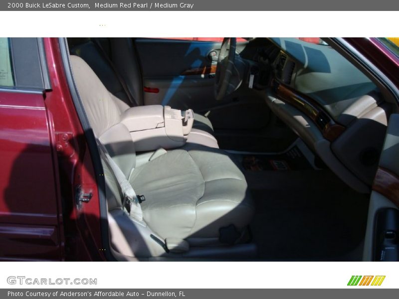 Medium Red Pearl / Medium Gray 2000 Buick LeSabre Custom