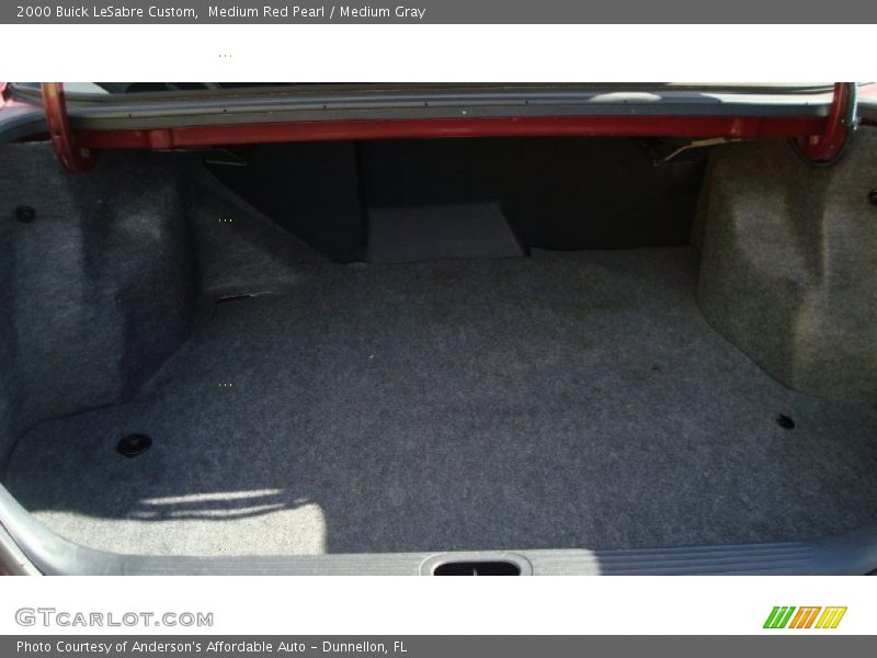 Medium Red Pearl / Medium Gray 2000 Buick LeSabre Custom