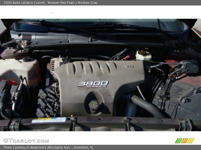 Medium Red Pearl / Medium Gray 2000 Buick LeSabre Custom