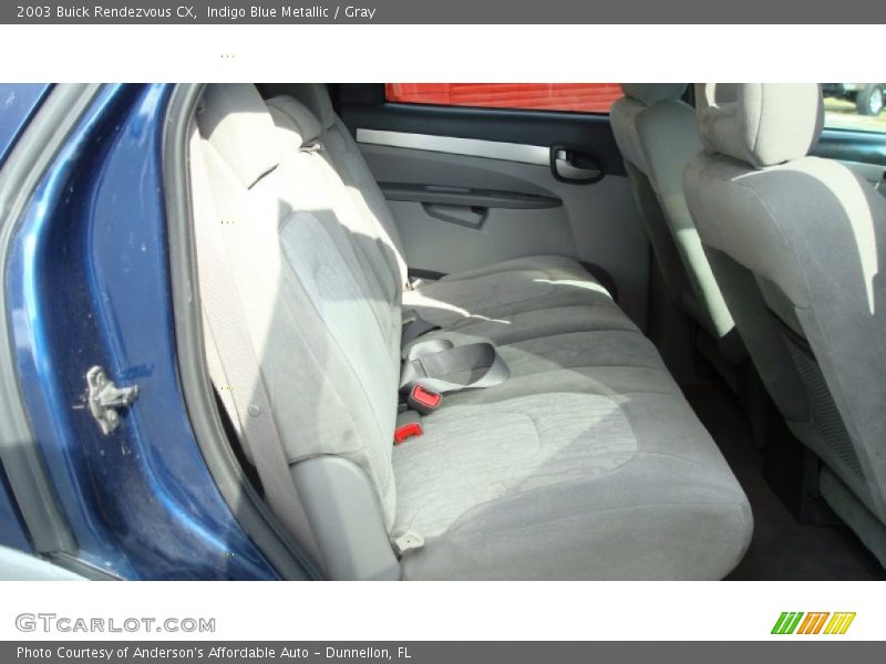 Indigo Blue Metallic / Gray 2003 Buick Rendezvous CX