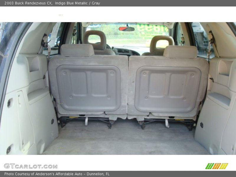 Indigo Blue Metallic / Gray 2003 Buick Rendezvous CX