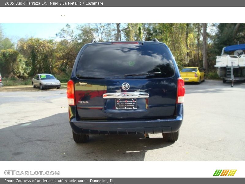 Ming Blue Metallic / Cashmere 2005 Buick Terraza CX