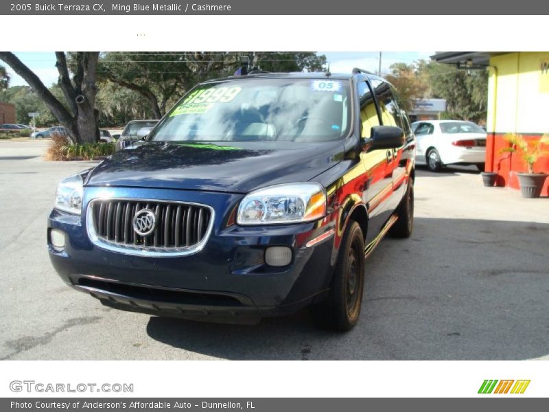 Ming Blue Metallic / Cashmere 2005 Buick Terraza CX