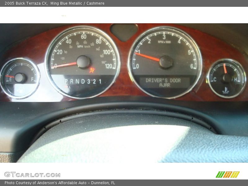 Ming Blue Metallic / Cashmere 2005 Buick Terraza CX
