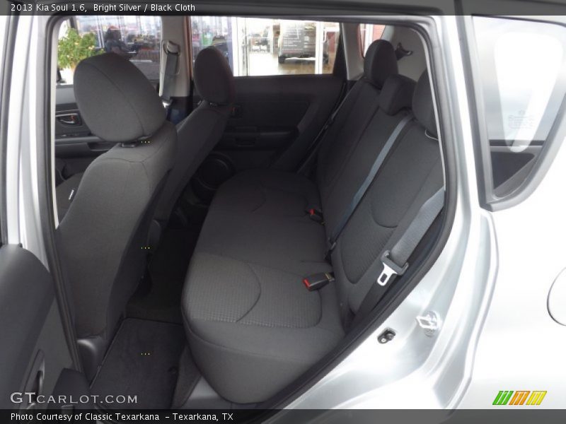 Bright Silver / Black Cloth 2013 Kia Soul 1.6