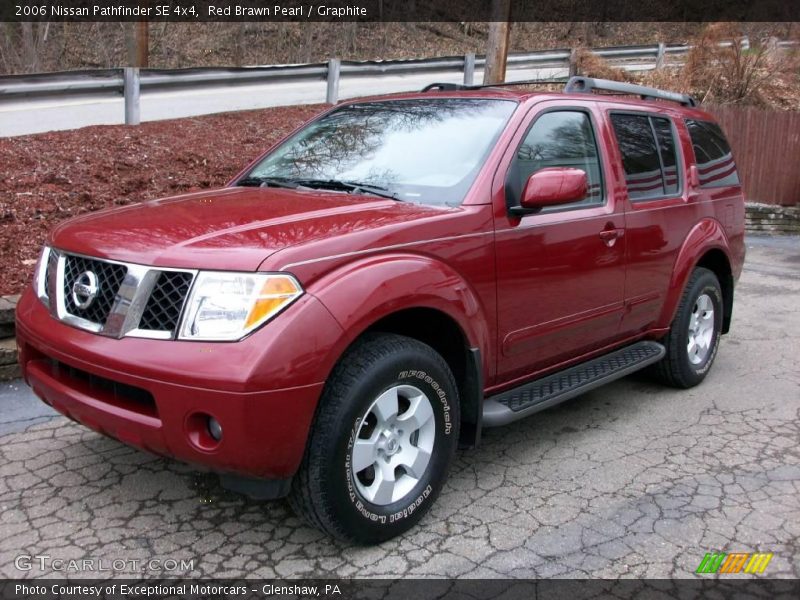 Red Brawn Pearl / Graphite 2006 Nissan Pathfinder SE 4x4