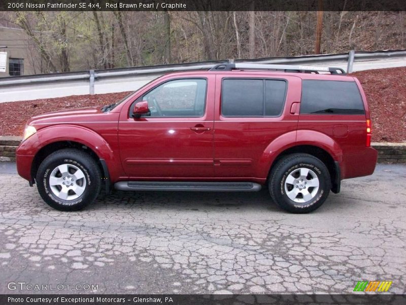 Red Brawn Pearl / Graphite 2006 Nissan Pathfinder SE 4x4