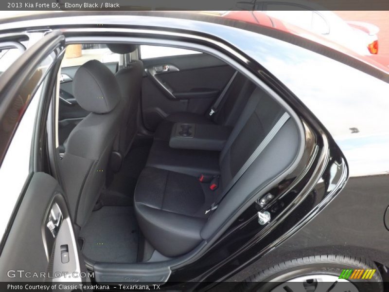 Ebony Black / Black 2013 Kia Forte EX