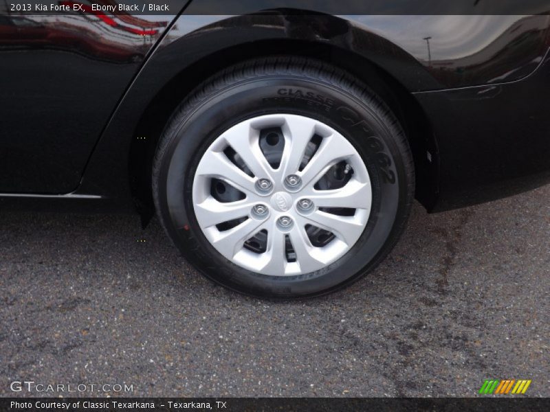 Ebony Black / Black 2013 Kia Forte EX