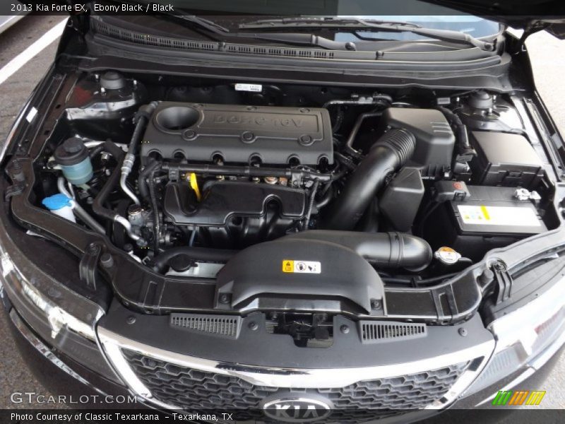 Ebony Black / Black 2013 Kia Forte EX