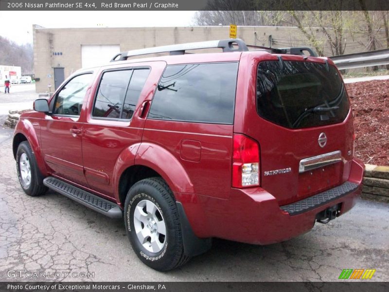 Red Brawn Pearl / Graphite 2006 Nissan Pathfinder SE 4x4