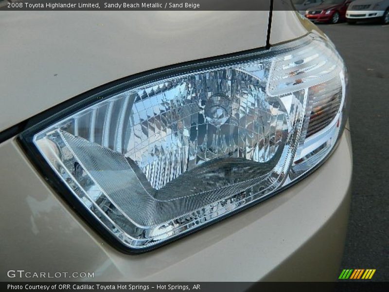 Sandy Beach Metallic / Sand Beige 2008 Toyota Highlander Limited