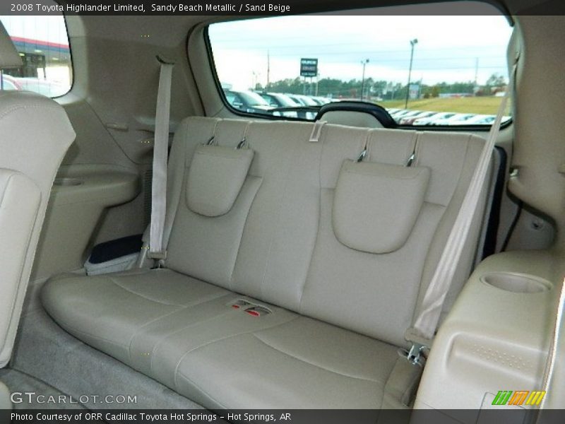 Sandy Beach Metallic / Sand Beige 2008 Toyota Highlander Limited