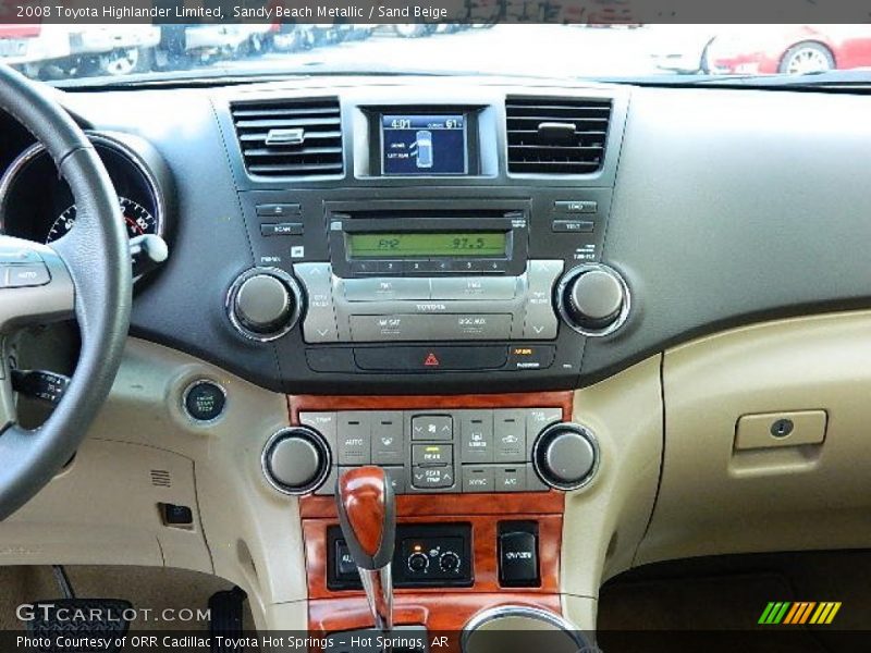 Sandy Beach Metallic / Sand Beige 2008 Toyota Highlander Limited