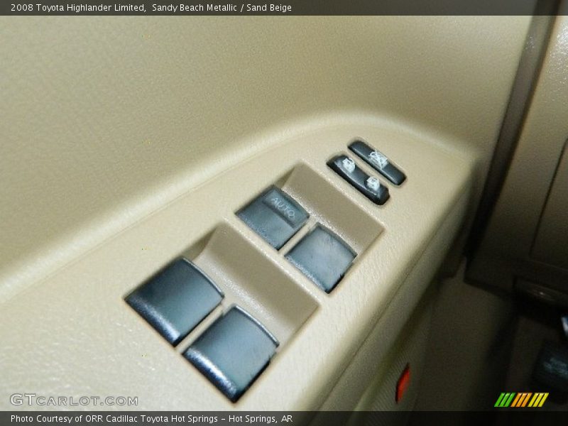 Sandy Beach Metallic / Sand Beige 2008 Toyota Highlander Limited