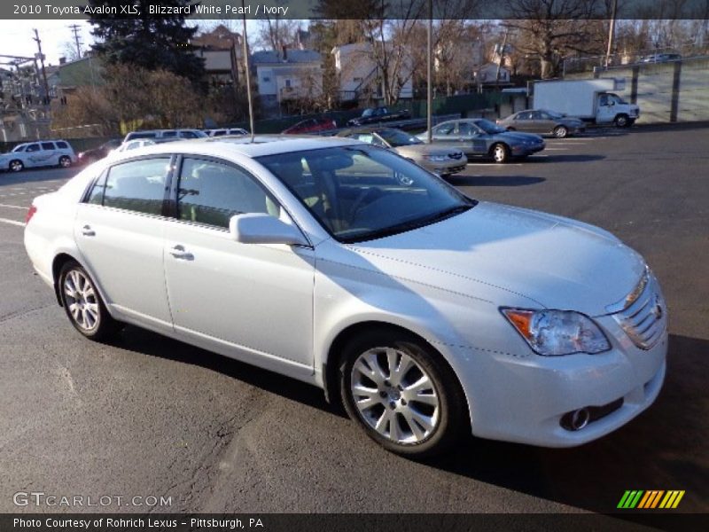 Blizzard White Pearl / Ivory 2010 Toyota Avalon XLS